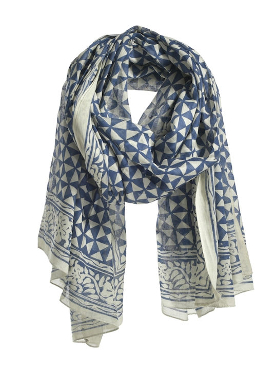 Inart Women's Scarf Albastru