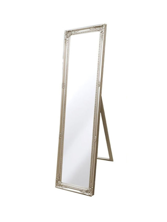 Καθρέπτης με Μπρούτζινο Ξύλινο Πλαίσιο 155x90cm
