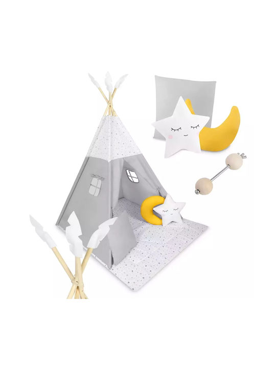 Nukido Kids Play Tent Teepee Gray