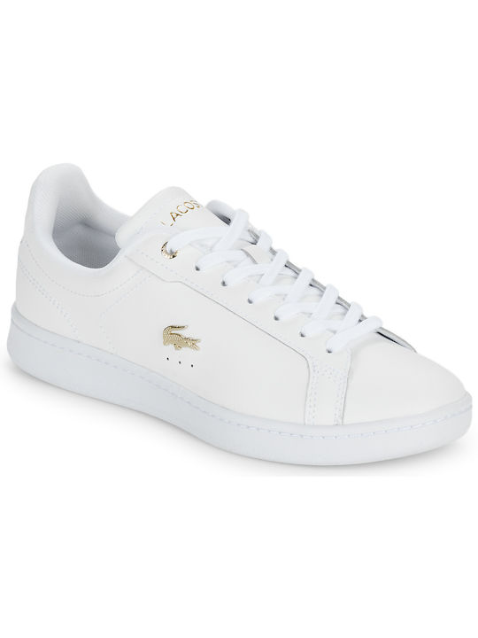 Lacoste Carnaby Pro Γυναικεία Sneakers Λευκά