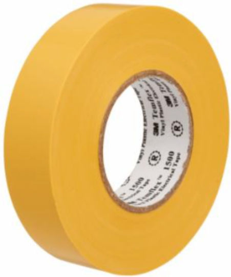 3M Μονωτική Ταινία 19mm x 20m Κίτρινη