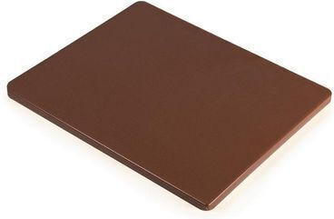 Horecabar HDPE Brown Cutting Board 32x26x12cm