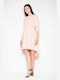 Venaton All Day 3/4 Sleeve Mini Dress Pink