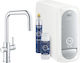 Grohe Blue Home Συσκευή Φίλτρου Νερού Μονή Άνω Πάγκου με Βρυσάκι 31543000