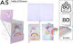 Madrid Papel Notebook A5 Silver