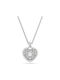 Swarovski Hyperbola Necklace with design Heart