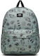 Vans Old Skool Schulranzen Rucksack Junior High-High School in Grün Farbe 20Es