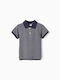 Zippy Kids Polo Short Sleeve Blue