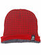 Beanie Unisex Beanie Knitted in Red color