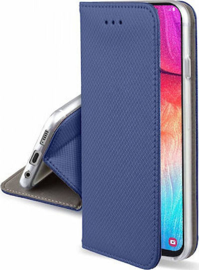 Smart Magnet Book Δερματίνης / Σιλικόνης Μπλε (Moto G53)