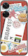 Ticket Back Cover Silicon Multicolor (OnePlus Nord CE 3 Lite)