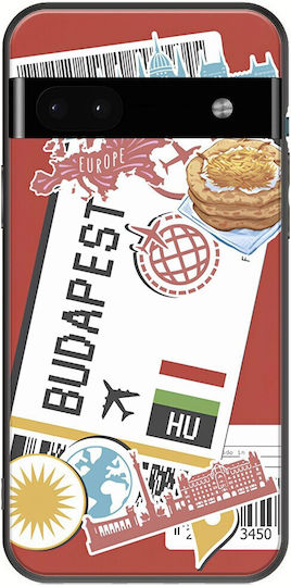 Ticket To Budapest Задна корица Силикон Многоцветен (Google Pixel 6a)