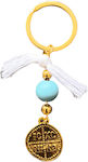 Christening Charm Keychain Metal Gold 50pcs