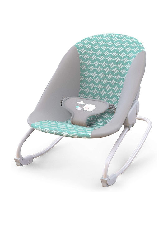 Ingenuity Rockity Rock Χειροκίνητο Relax Μωρού Τιρκουάζ Ingenuity Rockity Rock Χειροκίνητο Relax Μωρού Τιρκουάζ