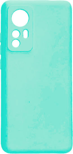 Задна корица Силикон Тюркоазен (Xiaomi 12T / 12T Pro)