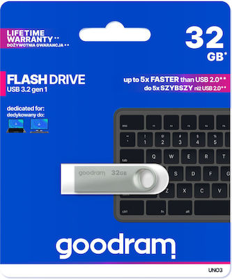 GoodRAM 32GB USB 3.2 Stick Silber