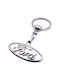 Keychain Metallic Silver