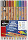 Jumbo safari triangular crayons 10 colors Kidea