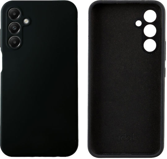 Idol 1991 Velvet Elite Umschlag Rückseite Silikon Wasserdichte Schwarze (Samsung A55 5G A556)