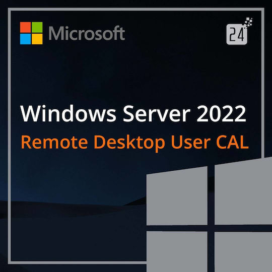 Microsoft Windows Server 2022 Remote Desktop User CAL 1 Lizenz Englisch σε Ηλεκτρονική άδεια