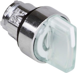 Schneider Electric Διακόπτης Περιστροφικός με Φωτισμό ZB4BK1513