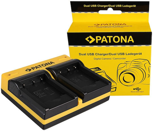 Patona Double Battery Charger Compatible with Nikon / Casio