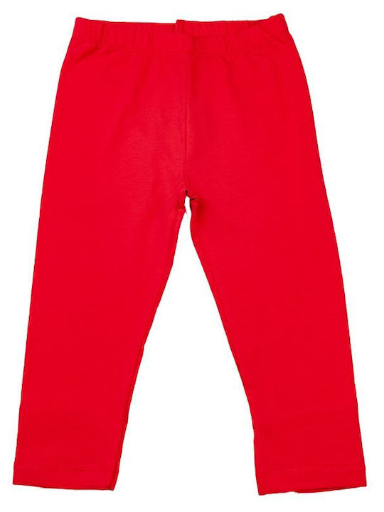 Trax Kids Capri Legging Red