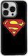 Dc Comics Задна корица Силикон Черен (iPhone 15 Pro)
