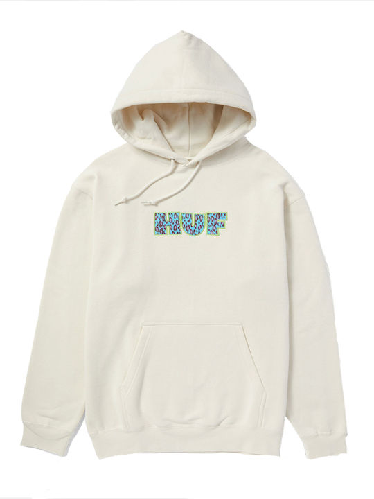 HUF Cheata Po Sweatshirt with Hood White