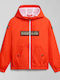 Kids' Casual Jacket with Hood Orange Acree Open