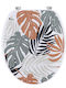 Eurocasa Wooden Toilet Seat Multicolour 47cm