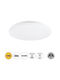 GloboStar Ceiling Mount Light with Integrated LED in White color 33pcs