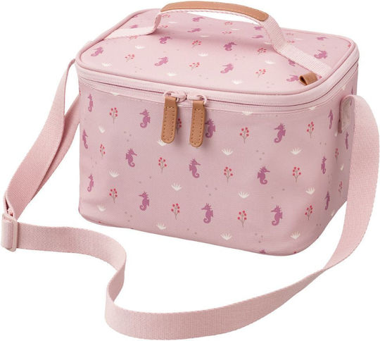 Fresk School Insulated Hand Lunch Bag 4.5lt Pink 18 x 15 x 23cm