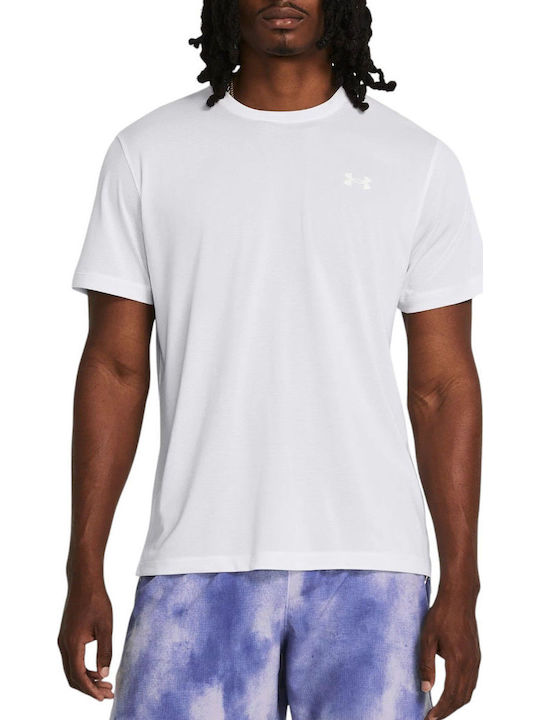 Under Armour Lanch Sportliches T-Shirt Weiß