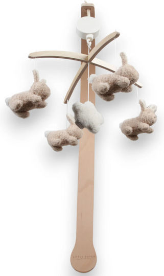Little Dutch Mobile for Cot with Music Baby Bunny for 6++ Months