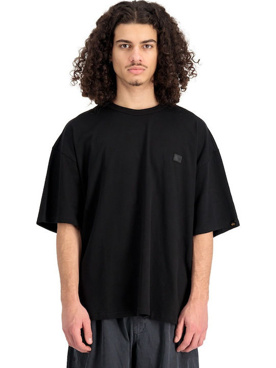 Alpha Industries T-shirt Μαύρο