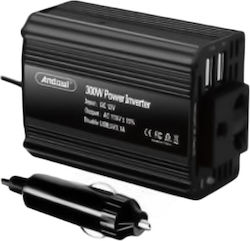 Andowl Qn7000 Inverter Αυτοκινήτου Τροποποιημένου Ημιτόνου 300W για 12V DC