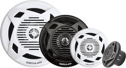 Osculati Сет Морски Говорители Водоустойчиви 4" с 60W RMS Бял