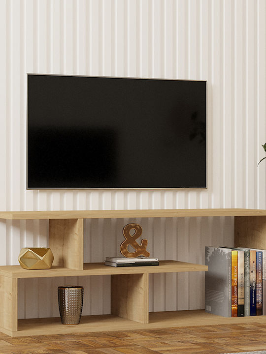 TV Stand Waldo Natural L100xW29.5xH40cm