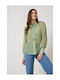 Women's Long Sleeve Shirt Green