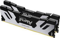 Kingston Fury Renegade 64GB DDR5 RAM cu 2 module (2x32GB) și Viteză 6400 pentru Desktop