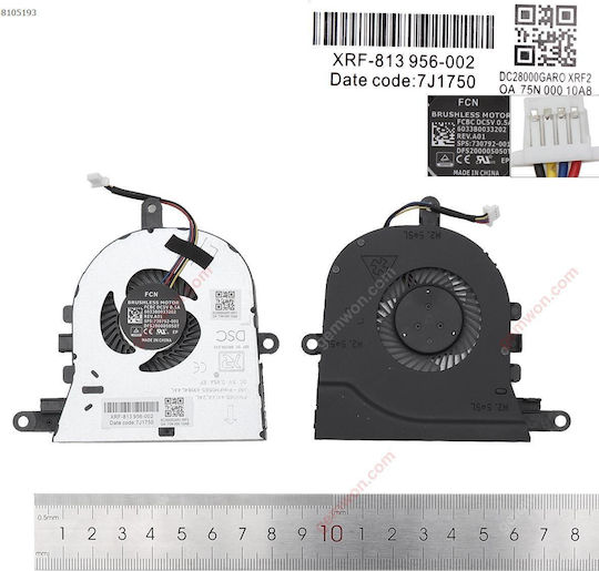 Replacement Laptop Fan for Dell Vostro 3580