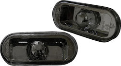 Carro Πλαϊνά Φλας Φτερού Για Vw Golf / Polo / Bora / Passat / Vento / Seat Ibiza / Cordoba Φιμέ 2 Τεμάχια / Ca-012075 Carro Πλαϊνά Φλας Φτερού Για Vw Golf / Polo / Bora / Passat / Vento / Seat Ibiza / Cordoba Φιμέ 2 Τεμάχια / Ca-012075