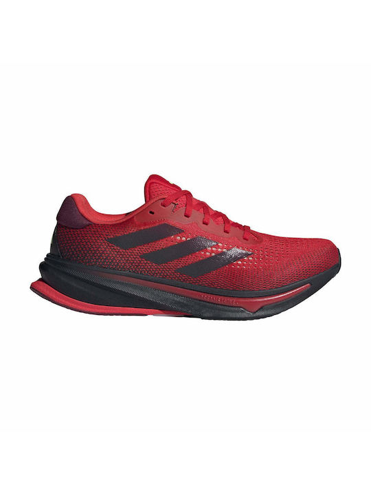 Adidas Supernova Rise Herren Sportschuhe Laufen Black / Red