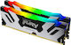 Kingston Fury Renegade RGB 48GB DDR5 RAM with 2 Modules (2x24GB) and 7200 Speed for Desktop