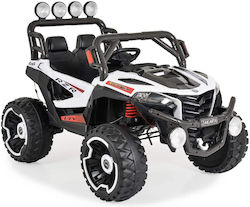 BO Jakarta Kids Electric Car Two Seater 12 Volt White