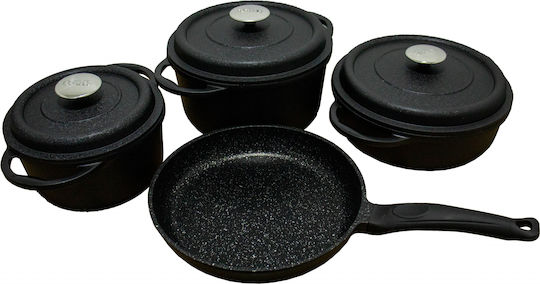 OMS Collection Töpfe Set aus Aluminium 7 Teile
