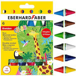 Eberhard Faber Σετ Κηρομπογιές με 6 Χρώματα