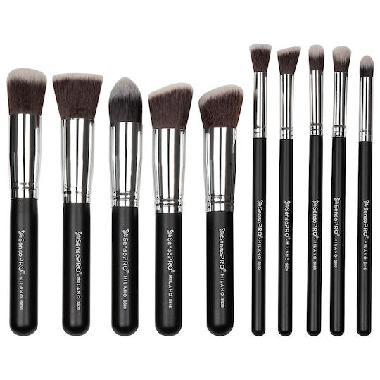 SensoPro Set with Makeup Brushes made of Synthetic Hair 10pcs