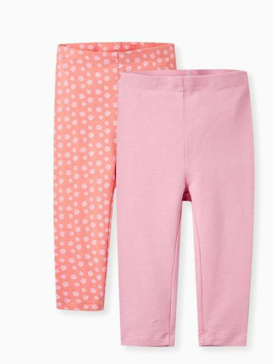 Guess - Girls Pink Floral Leggings